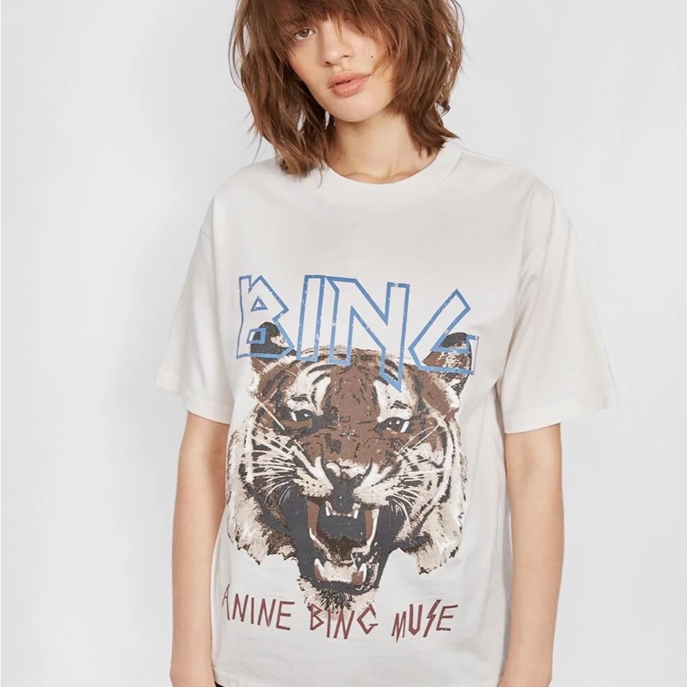 Anine Bing Tiger Tee